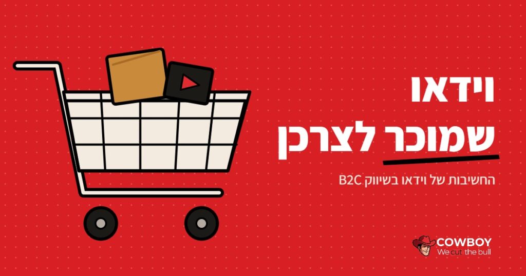 חשיבות הוידאו השיווקי בשיווק B2C